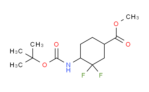 2231674-36-3 | methyl 4-(tert-butoxycarbonylamino)-3,3-difluoro-cyclohexanecarboxylate