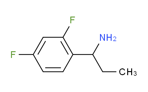 623143-41-9 | 1-(2,4-Difluorophenyl)propan-1-amine