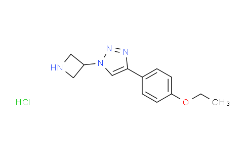 DY2G9707 | 1461715-25-2 | 1-(azetidin-3-yl)-4-(4-ethoxyphenyl)-1H-1,2,3-triazole hydrochloride