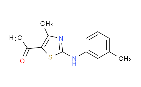 478078-66-9 | 1-{4-methyl-2-[(3-methylphenyl)amino]-1,3-thiazol-5-yl}ethan-1-one