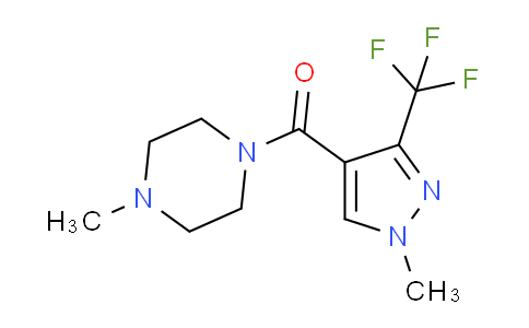 DY2H0939 | 477709-04-9 | (4-METHYLPIPERAZINO)[1-METHYL-3-(TRIFLUOROMETHYL)-1H-PYRAZOL-4-YL]METHANONE