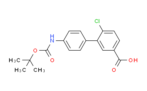 MC2H1367 | 1261894-35-2 | [1,1'-Biphenyl]-3-carboxylic acid, 6-chloro-4'-[[(1,1-dimethylethoxy)carbonyl]amino]-