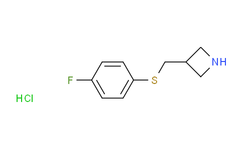 MC2H4590 | 1864053-81-5 | 3-{[(4-fluorophenyl)sulfanyl]methyl}azetidine hydrochloride