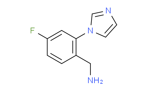 869591-89-9 | 4-氟-2-(1H-咪唑-1-基)-苯甲胺