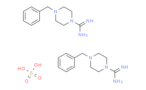 MC2H4894 | 7776-41-2 | 1-哌嗪甲脒，4-(苯甲基)-，硫酸盐 (2:1)