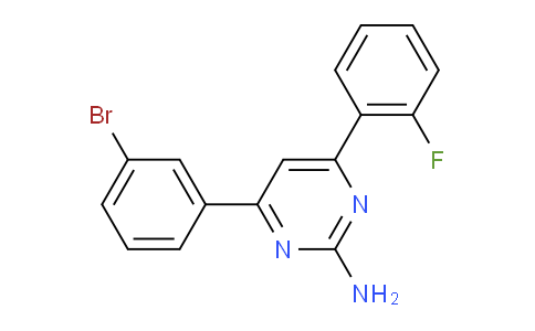 MC2H5599 | 1354926-75-2 | 4-(3-bromophenyl)-6-(2-fluorophenyl)pyrimidin-2-amine