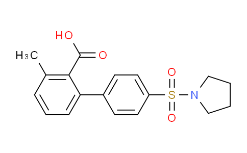 MC2H7485 | 1262007-21-5 | [1,1'-Biphenyl]-2-carboxylic acid, 3-methyl-4'-(1-pyrrolidinylsulfonyl)-