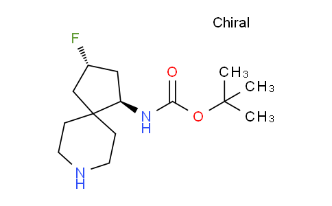 2306247-26-5 | tert-butyl N-[(2S,4R)-2-fluoro-8-azaspiro[4.5]decan-4-yl]carbamate