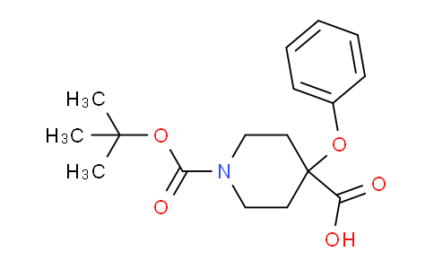 1193388-97-4 | 1-(叔丁氧羰基)-4-苯氧基哌啶-4-羧酸