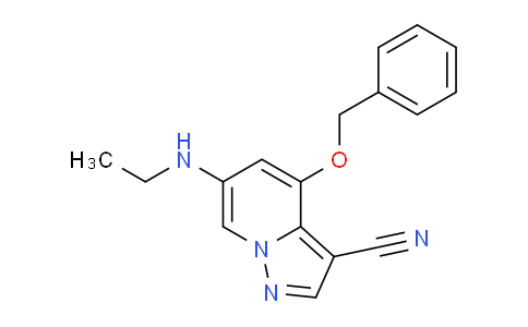 MC2H9410 | 2649419-75-8 | 4-苄氧基-6-(乙氨基)吡唑并[1,5-a]吡啶-3-腈