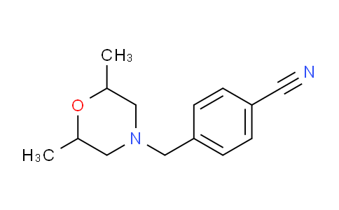 1017022-17-1 | 4-(2,6-Dimethylmorpholin-4-yl)methylbenzonitrile