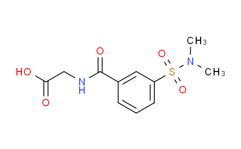 MC2M0689 | 667901-74-8 | 2-{3-(二甲基氨磺酰基)苯基甲酰胺}乙酸