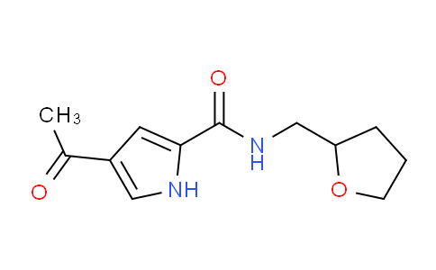 439120-89-5 | 4-acetyl-N-[(oxolan-2-yl)methyl]-1H-pyrrole-2-carboxamide