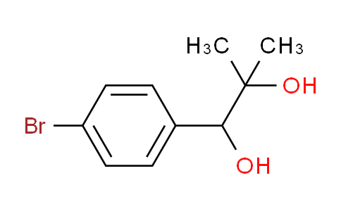 612070-23-2 | 1-(4-bromophenyl)-2-methyl-propane-1,2-diol