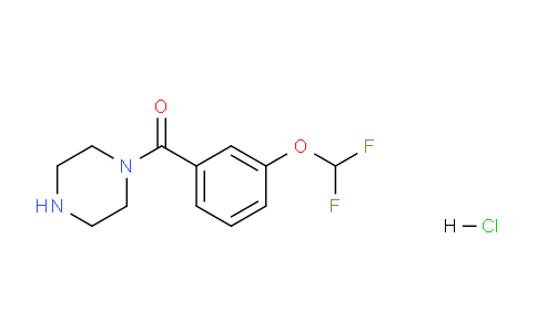 MC2M1091 | 1172544-16-9 | 1-3-(Difluoromethoxy)benzoylpiperazine Hydrochloride