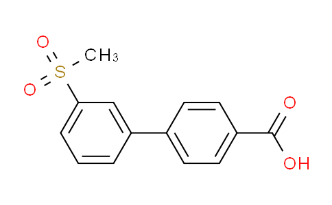 16734-97-7 | 3'-(Methylsulfonyl)-[1,1'-biphenyl]-4-carboxylic acid