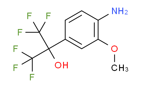 1992-01-4 | 2-(4-Amino-3-methoxyphenyl)-1,1,1,3,3,3-hexafluoropropan-2-ol