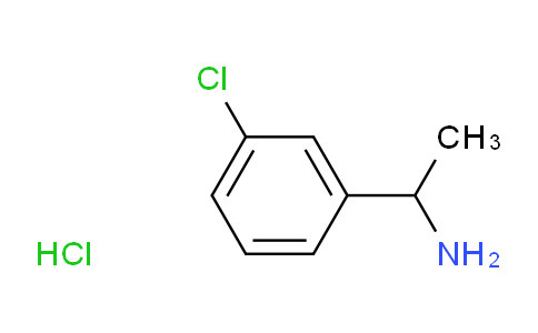 CAS No. 39959-69-8, 1-(3-Chlorophenyl)ethanamine Hydrochloride