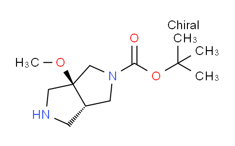 DY2M2962 | 1428776-61-7 | tert-butyl (3aS,6aS)-rel-3a-methoxy-octahydropyrrolo[3,4-c]pyrrole-2-carboxylate