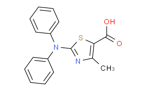 MC2M3803 | 337956-01-1 | 2-(diphenylamino)-4-methyl-1,3-thiazole-5-carboxylic acid
