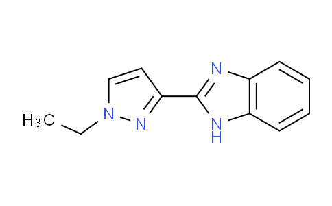 1171649-67-4 | 2-(1-ethyl-1H-pyrazol-3-yl)-1H-benzimidazole