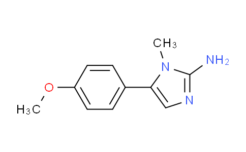 CAS No. 787586-87-2, 5-(4-methoxyphenyl)-1-methyl-1H-Imidazol-2-amine