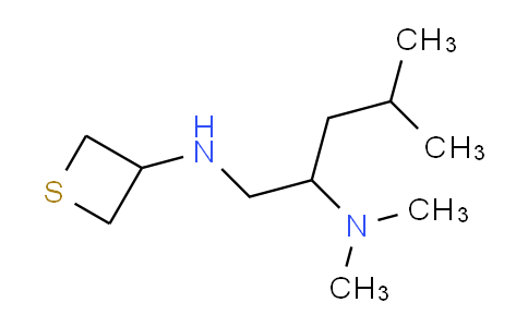 1871758-41-6 | N-[2-(二甲氨基)-4-甲基戊基]硫杂环丁烷-3-胺