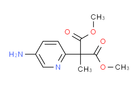 882747-96-8 | 1,3-dimethyl 2-(5-aminopyridin-2-yl)-2-methylpropanedioate