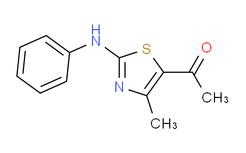 31609-42-4 | 1-(2-苯胺基-4-甲基-1,3-噻唑-5-基)-1-乙酮
