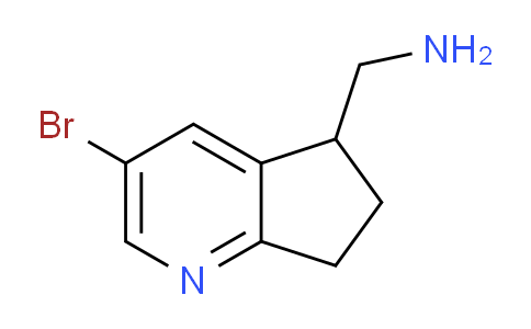 DY2M5507 | 1935959-85-5 | (3-bromo-6,7-dihydro-5H-cyclopenta[b]pyridin-5-yl)methanamine