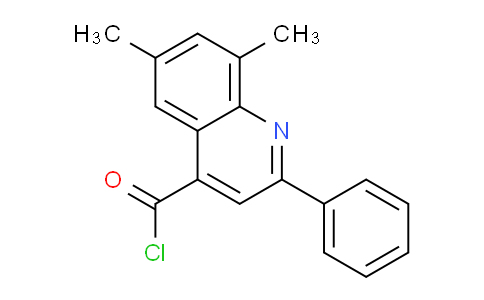 1160254-87-4 | 6,8-Dimethyl-2-phenylquinoline-4-carbonyl chloride
