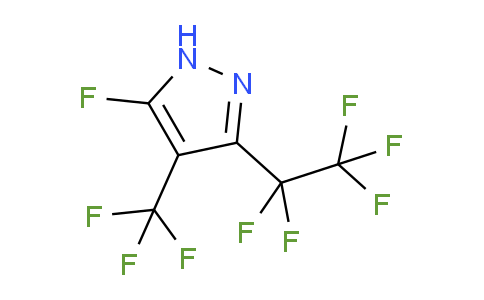 1174395-13-1 | 1H-Pyrazole, 5-fluoro-3-(1,1,2,2,2-pentafluoroethyl)-4-(trifluoromethyl)-