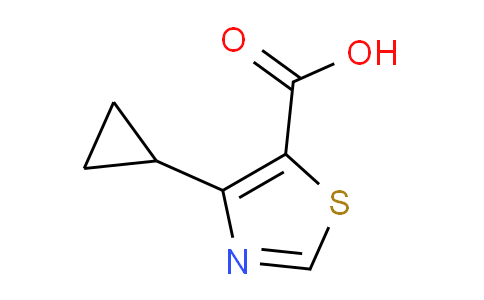 CAS No. 1266822-87-0, 4-Cyclopropyl-1,3-thiazole-5-carboxylic acid