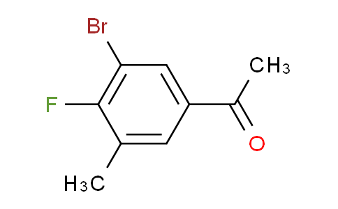 MC2M7977 | 1782474-30-9 | 1-(3-Bromo-4-fluoro-5-methylphenyl)ethanone