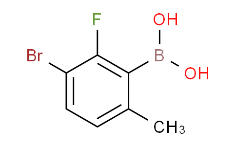 2246650-88-2 | 3-溴-2-氟-6-甲基苯基硼酸