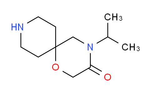 CAS No. 1707571-88-7, 4-Isopropyl-1-oxa-4,9-diazaspiro[5.5]undecan-3-one