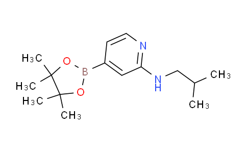 2096339-50-1 | 2-Pyridinamine, N-(2-methylpropyl)-4-(4,4,5,5-tetramethyl-1,3,2-dioxaborolan-2-yl)-