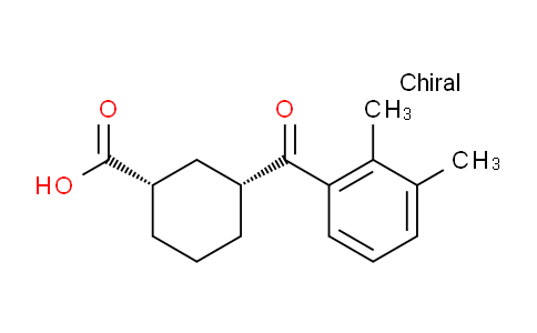 735269-82-6 | 顺式-3-(2,3-二甲基苯甲酰)环己烷-1-羧酸