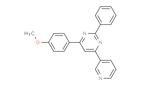 DY2N0342 | 2067287-45-8 | 2-Phenyl-4-(4-methoxyphenyl)-6-(3-pyridinyl)pyrimidine