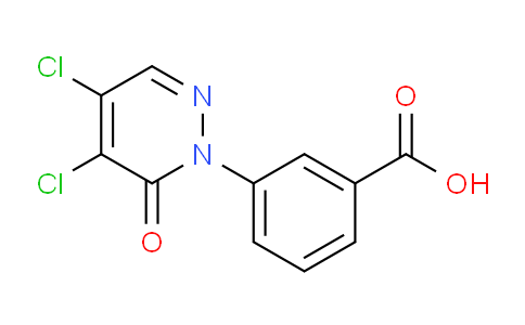 501649-79-2 | 3-(4,5-dichloro-6-oxo-1,6-dihydropyridazin-1-yl)benzoic acid