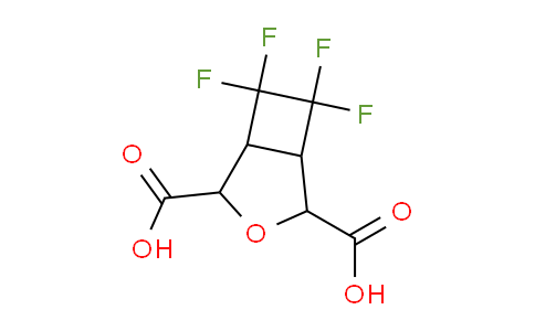 723-64-8 | 6,6,7,7-tetrafluoro-3-oxabicyclo[3.2.0]heptane-2,4-dicarboxylic acid