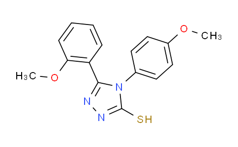 483283-17-6 | 5-(2-Methoxyphenyl)-4-(4-methoxyphenyl)-4H-1,2,4-triazole-3-thiol