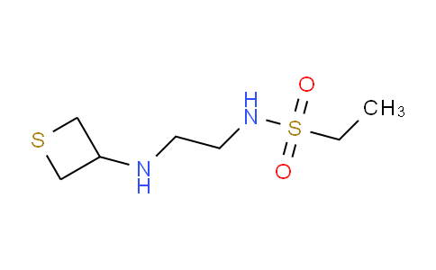 1865377-95-2 | N-{2-[(硫杂环丁烷-3-基)氨基]乙基}乙烷-1-磺酰胺