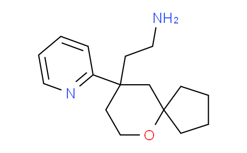 MC2N5405 | 1401026-78-5 | 2-(9-(Pyridin-2-yl)-6-oxaspiro[4.5]decan-9-yl)ethanamine