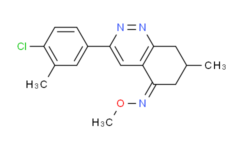 DY2N5883 | 1024794-18-0 | (Z)-3-(4-chloro-3-methylphenyl)-N-methoxy-7-methyl-7,8-dihydro-6H-cinnolin-5-imine