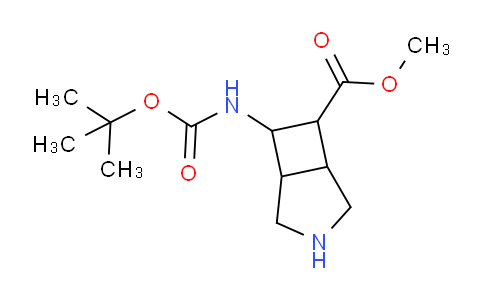 2306262-45-1 | methyl 7-(tert-butoxycarbonylamino)-3-azabicyclo[3.2.0]heptane-6-carboxylate