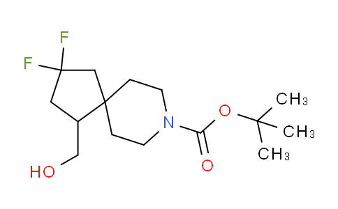 2306268-67-5 | 2,2-二氟-4-(羟甲基)-8-氮杂螺[4.5]癸烷-8-甲酸叔丁酯