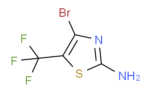 1453170-58-5 | 4-Bromo-5-(trifluoromethyl)-2-thiazolamine