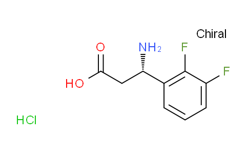 2829281-90-3 | (S)-3-氨基-3-(2,3-二氟苯基)丙酸盐酸盐