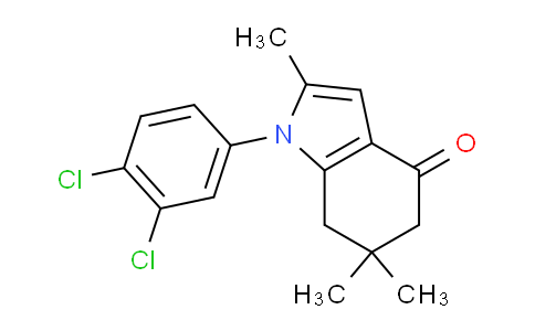 DY2N9472 | 627836-40-2 | 1-(3,4-ジクロロフェニル)-2,6,6-トリメチル-5,7-ジヒドロインドール-4-オン
